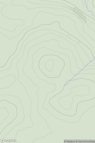 Thumbnail image for Cnoc Dubh [Islay] showing contour plot for surrounding peak